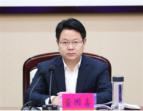 融媒体记者 姚倩  邵帅12月6日上午,区委书记董国喜主持召开区委全面