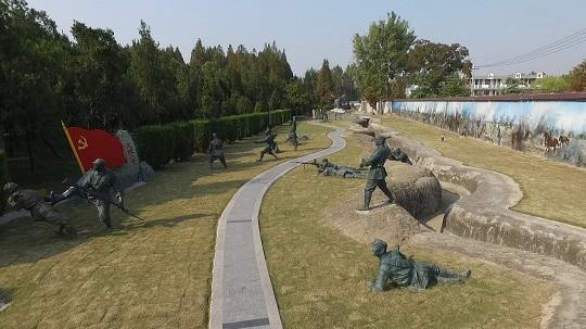 配图10：浴血刘老庄主题战壕.jpg