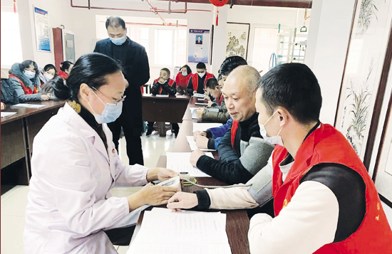 王营社区卫生服务中心家庭医生到王家营友爱